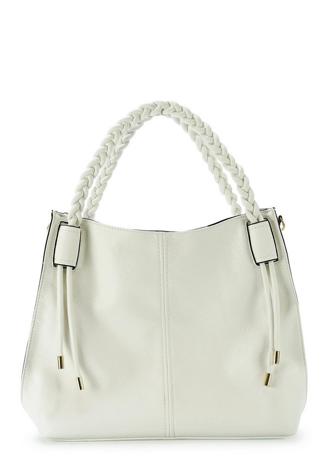 Harpa Schultertasche Lettie, mit geflochtenen Details von Harpa