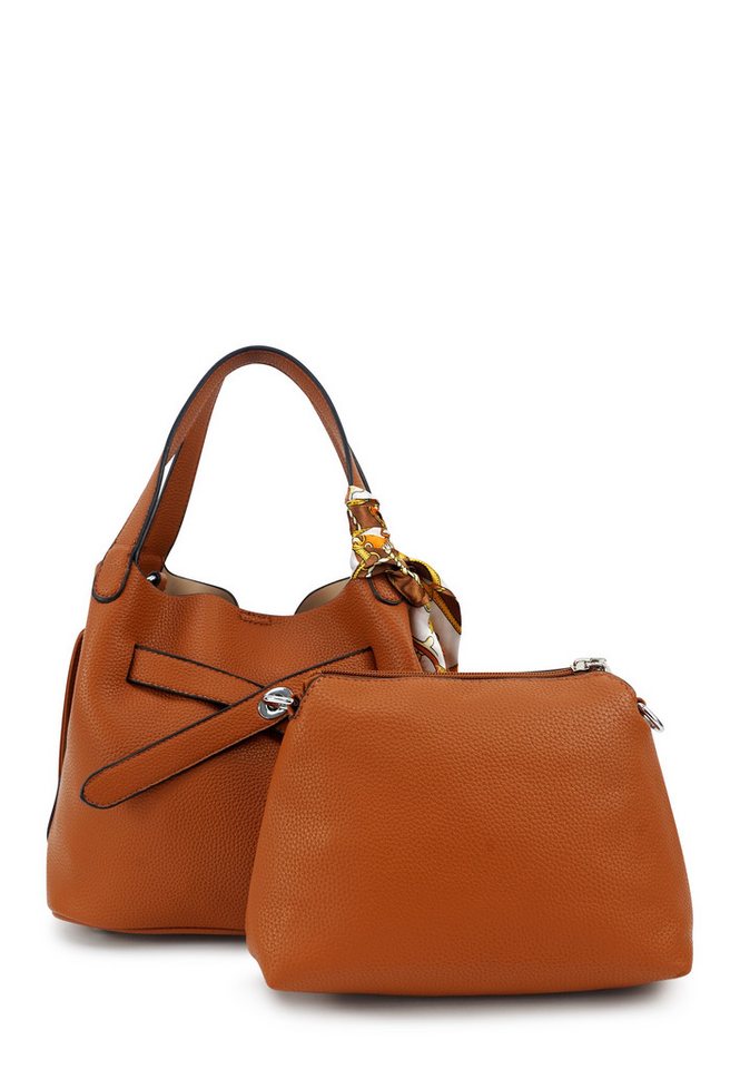 Harpa Schultertasche MALU, mit dekorativem Schal von Harpa