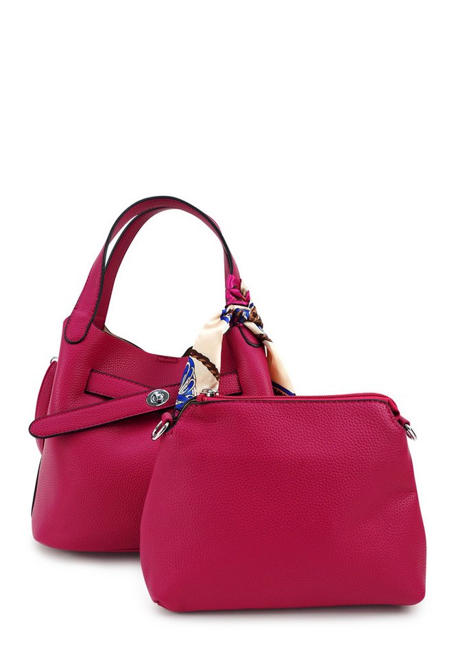 Harpa Schultertasche MALU, mit dekorativem Schal von Harpa