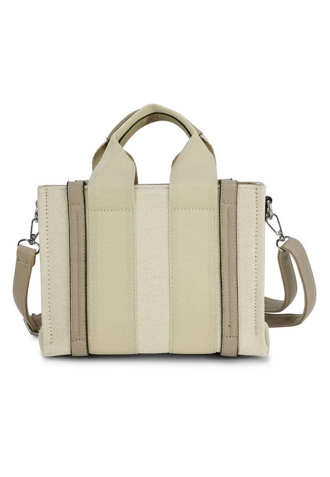 Harpa Schultertasche TAMI, mit sportlichen Canvas-Streifen von Harpa