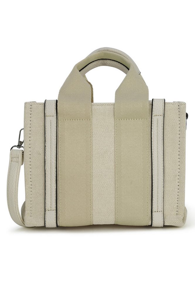 Harpa Schultertasche TAMI, mit sportlichen Canvas-Streifen von Harpa