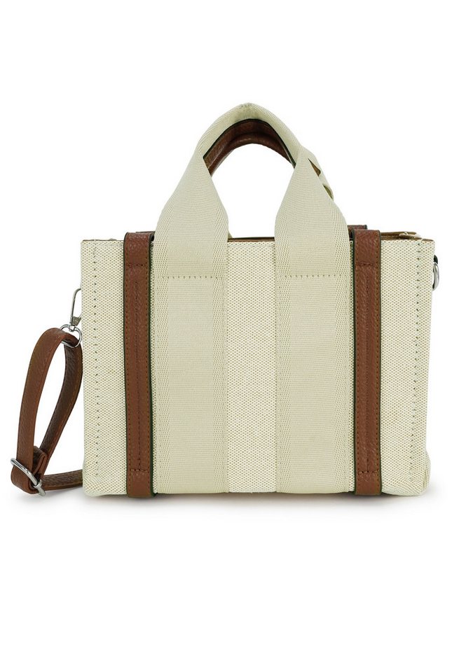 Harpa Schultertasche TAMI, mit sportlichen Canvas-Streifen von Harpa
