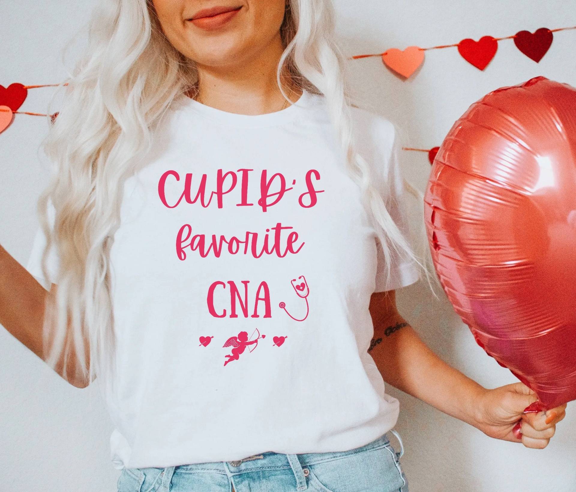 Cna Valentines Shirt - Stillhelfer Valentinstag Rn Stillshirt von HarperTees