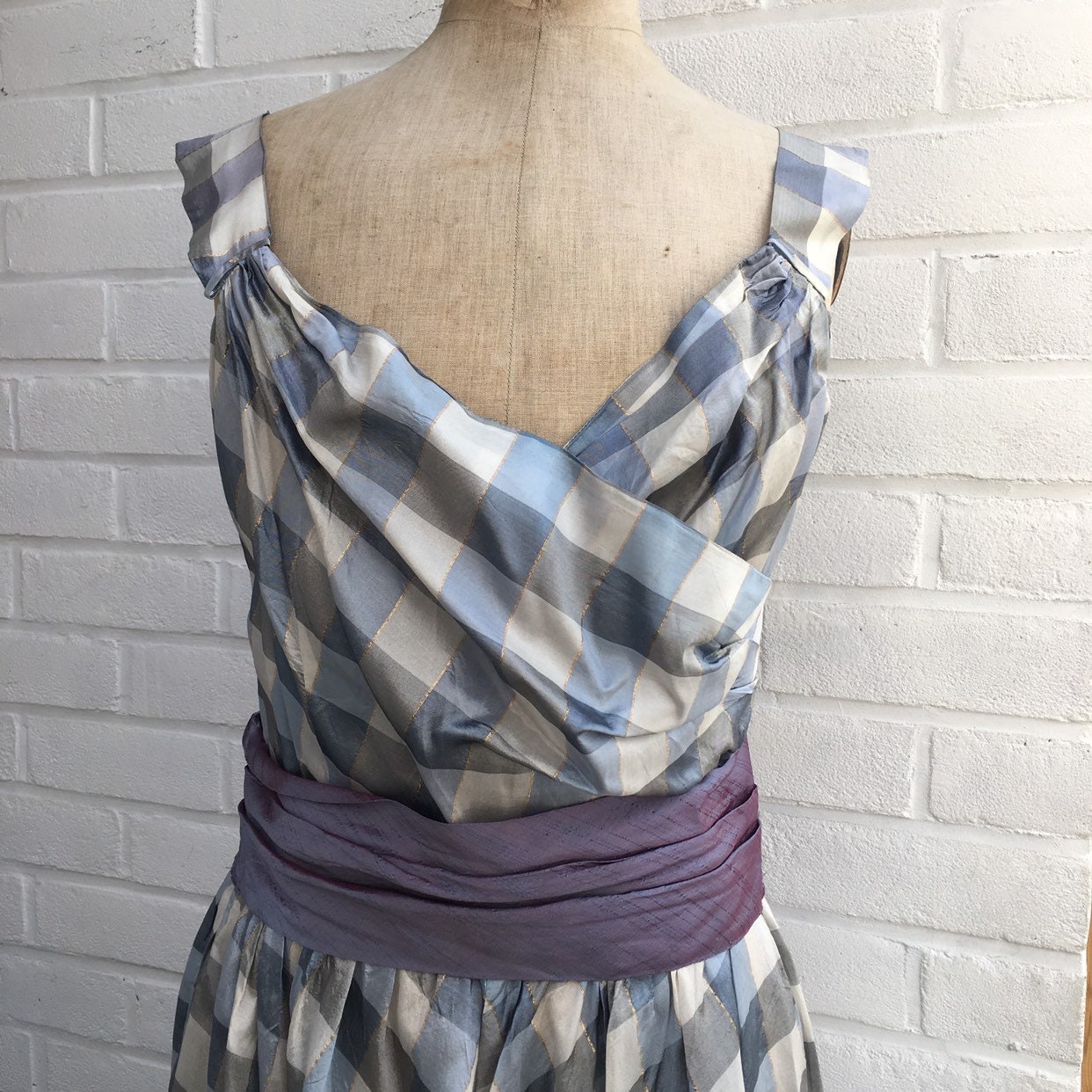 Vintage 50Er Jahre Seidenkleid Jeanette Alexander Vintage 50Er Jahre Seidenkleid Jeanette Alexander von HarrietsFrocks