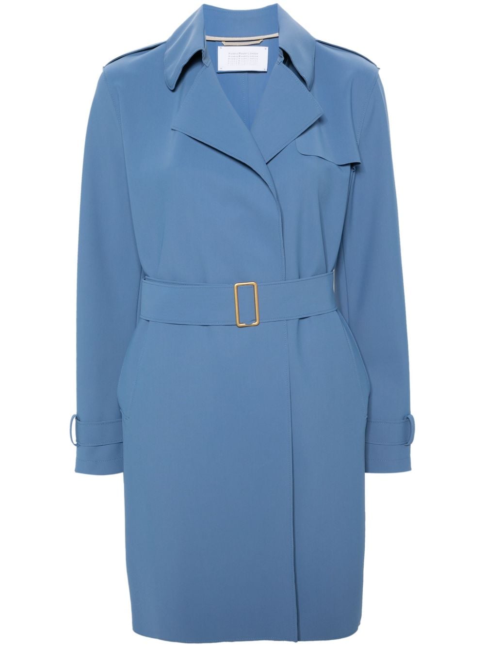 Harris Wharf London Trenchcoat mit Gürtel - Blau von Harris Wharf London