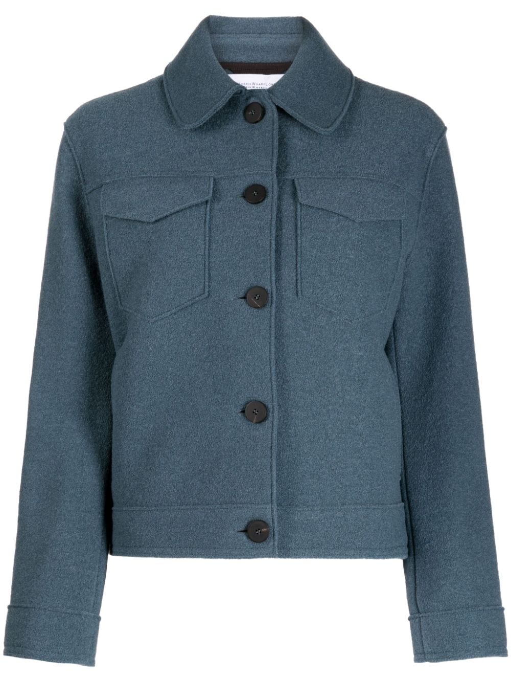 Harris Wharf London Western Jacke - Blau von Harris Wharf London