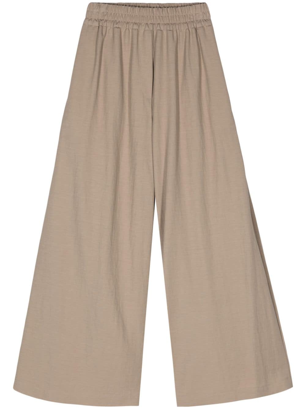 Harris Wharf London jersey wide-leg trousers - Nude von Harris Wharf London