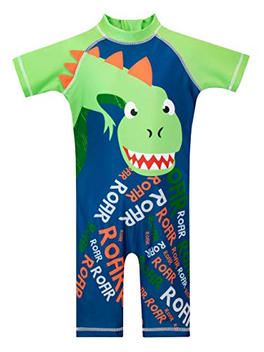 Harry Bear Jungen Badeanzug Dinosaurier Blau 92 von Harry Bear