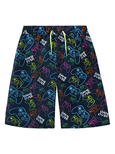 Harry Bear Jungen Badeshorts Gaming Schwarz 116 von Harry Bear