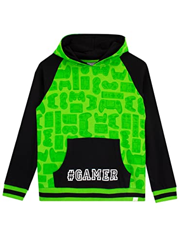 Harry Bear Jungen Kapuzenpullover Gamer Schwarz 134 von Harry Bear