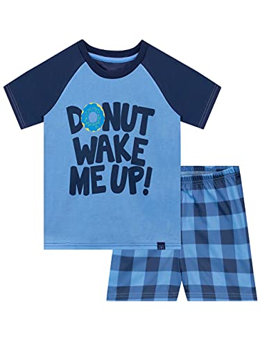 Harry Bear Jungen Kurzer Schlafanzug Krapfen Blau 122 Harry Bear Jungen Kurzer Schlafanzug Krapfen Blau 122 von Harry Bear