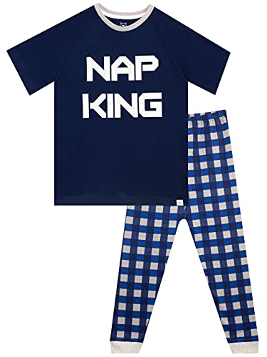 Harry Bear Jungen Schlafanzug Nap King Blau 128 von Harry Bear