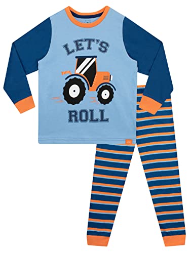 Harry Bear Jungen Schlafanzug Traktor Blau 116 von Harry Bear