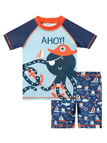 Harry Bear Jungen Tintenfisch Zweiteiliger Badeanzug Blau 116 von Harry Bear