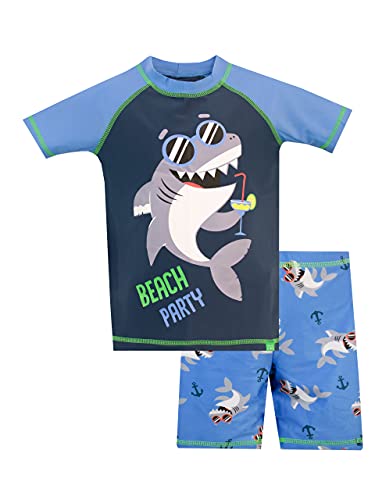 Harry Bear Jungen Zweiteiliger Badeanzug Hai Blau 116 von Harry Bear