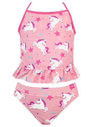 Harry Bear Mädchen Badeanzug Einhorn Rosa 140 von Harry Bear