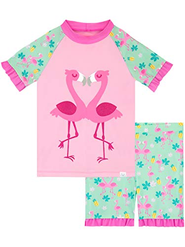 Harry Bear Mädchen Flamingo Zweiteiliger Badeanzug Rosa 98 von Harry Bear