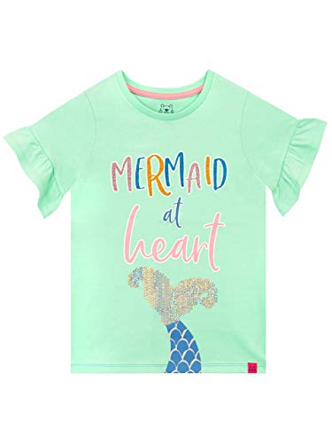 Harry Bear Mädchen Meerjungfrau T-Shirt Grün 122 von Harry Bear