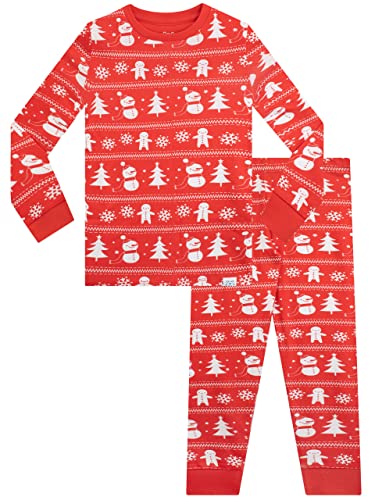 Harry Bear Mädchen Schlafanzug Weihnachten 104 von Harry Bear