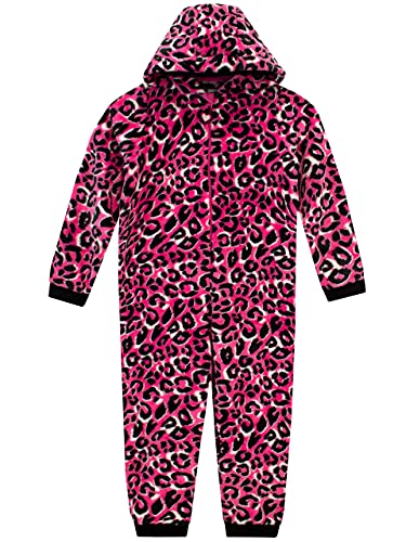 Harry Bear Mädchen Strampler Leopardenmuster Rosa 152 von Harry Bear