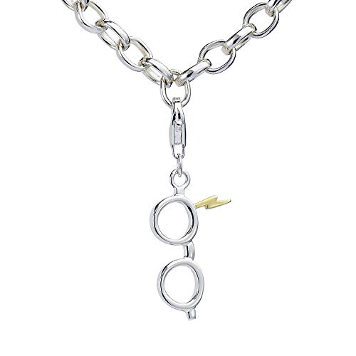 Carat Shop The Harry Potter Clip-On Charm Lightning Bolt with Glasses (Sterling Silver) von Harry Potter