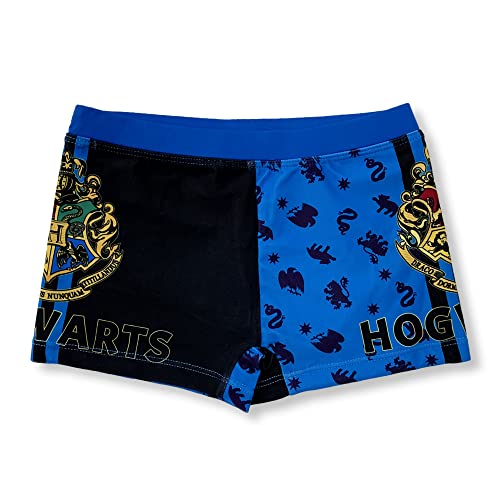 HARRY POTTER Badeanzug für Kinder, Shorts, Boxershorts für Mädchen, 6143, blau, 12 Jahre von Harry Potter