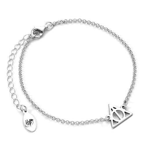 Harry Potter Deathly Hallows Frauen Armband silberfarben von Harry Potter