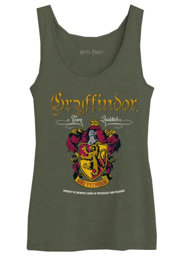 HARRY POTTER Damen Wohapomtk015 Tanktop, kaki, XS HARRY POTTER Damen Wohapomtk015 Tanktop, kaki, XS von HARRY POTTER