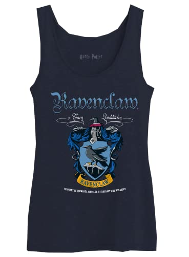 Harry Potter Damen Wohapomtk017 Tanktop, Marineblau, Large von Harry Potter