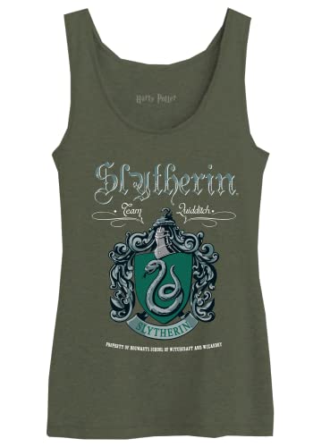 HARRY POTTER Damen wohapomtk016 Tanktop, kaki, Small von Harry Potter