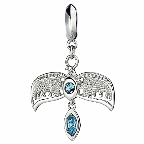 Harry Potter Sterling Silber Diadem Charm Perle, Sterling-Silber von The Carat Shop
