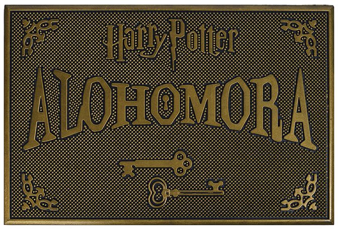 Harry Potter Alohomora Fußmatte multicolor von Harry Potter
