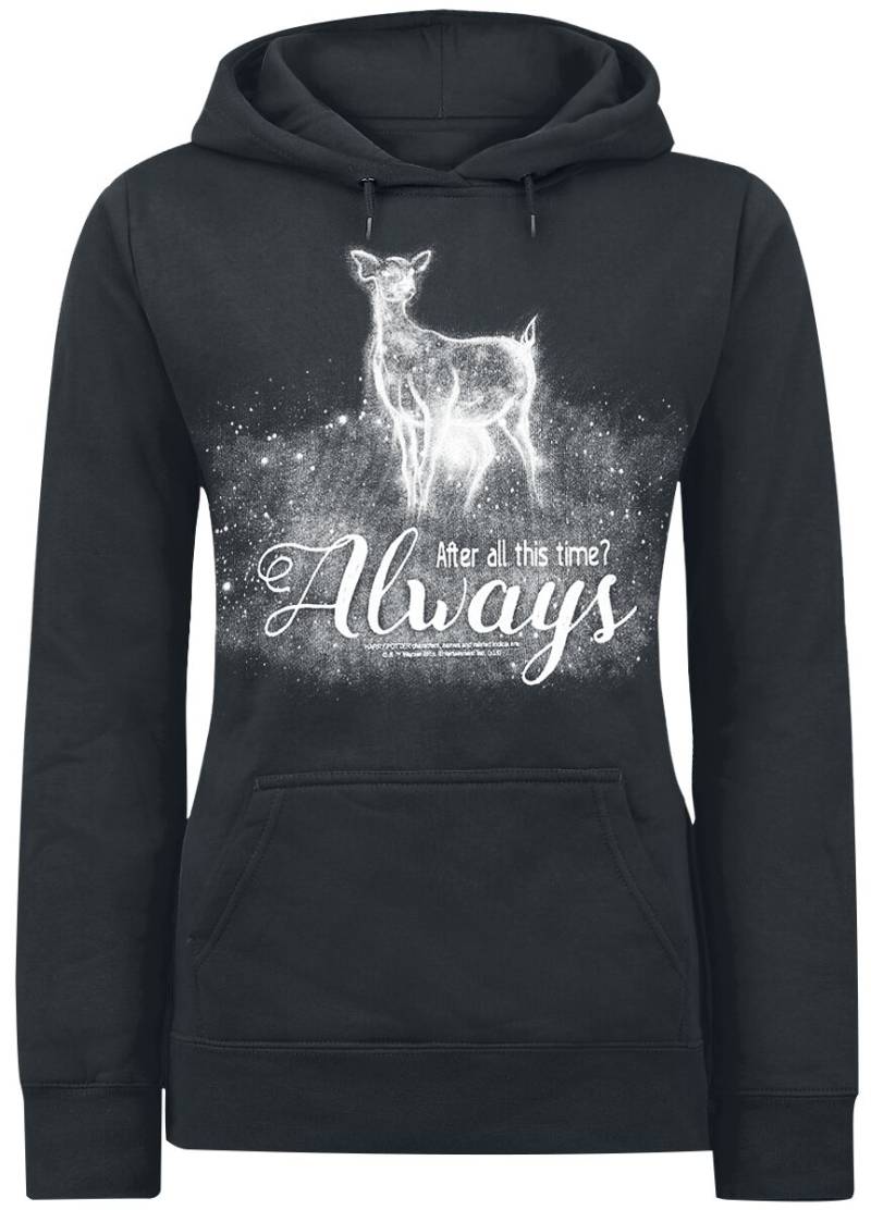Harry Potter Always Kapuzenpullover schwarz in L von Harry Potter