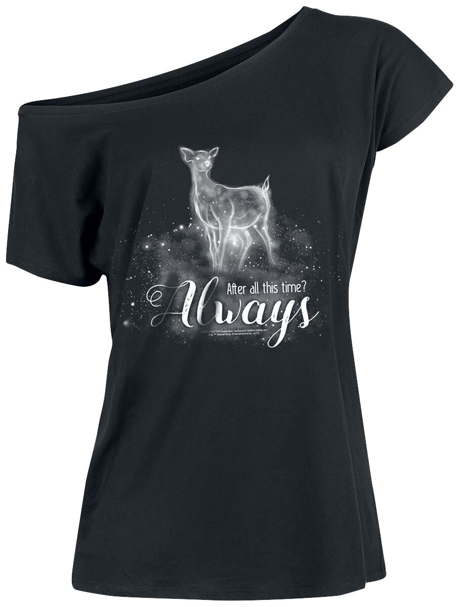 Harry Potter Always T-Shirt schwarz in M von Harry Potter