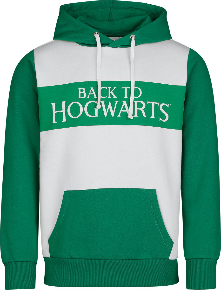 Harry Potter Back To Hogwarts Kapuzenpullover grün weiß in XXL Harry Potter Back To Hogwarts Kapuzenpullover grün weiß in XXL von Harry Potter