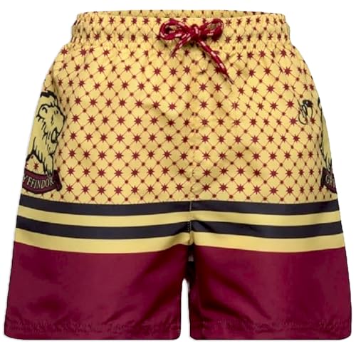 Harry Potter Badeshorts für Kinder, Yellow (gelb), 8 Jahre von Harry Potter