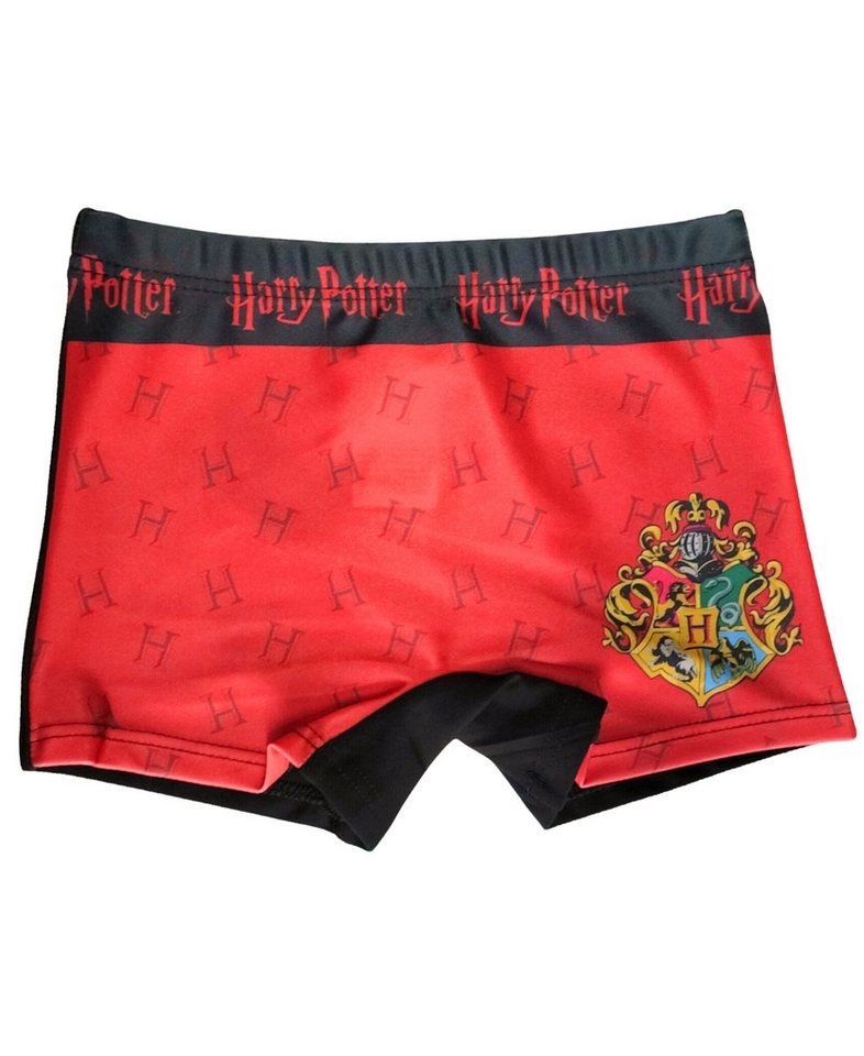 Harry Potter Badehose Hogwarts Schwimmhose - Jungen Bademode Gr. 110 - 152 cm von Harry Potter