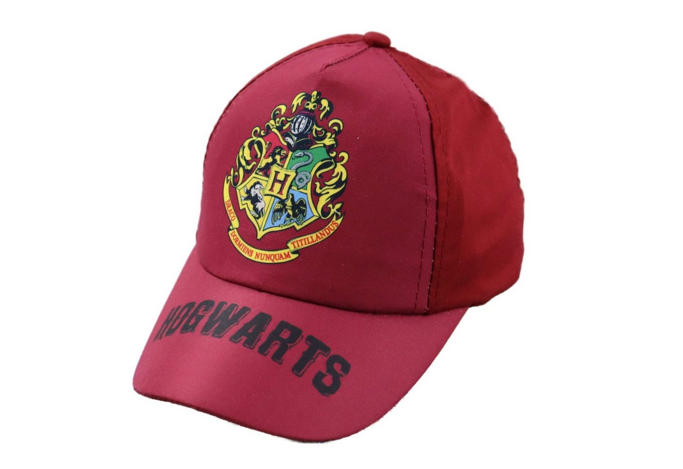 Harry Potter Baseball Cap Harry Potter Hogwarts Kinder Jugend Basecaps Gr. 54 oder 56, Rot oder Schwarz von Harry Potter