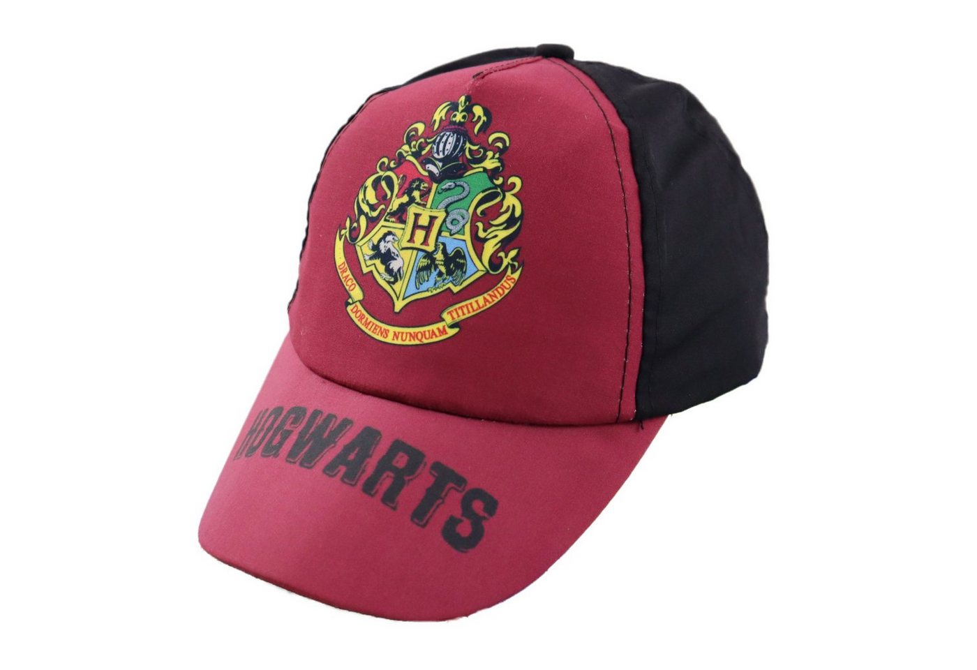 Harry Potter Baseball Cap Harry Potter Hogwarts Kinder Jugend Basecaps Gr. 54 oder 56, Rot oder Schwarz von Harry Potter