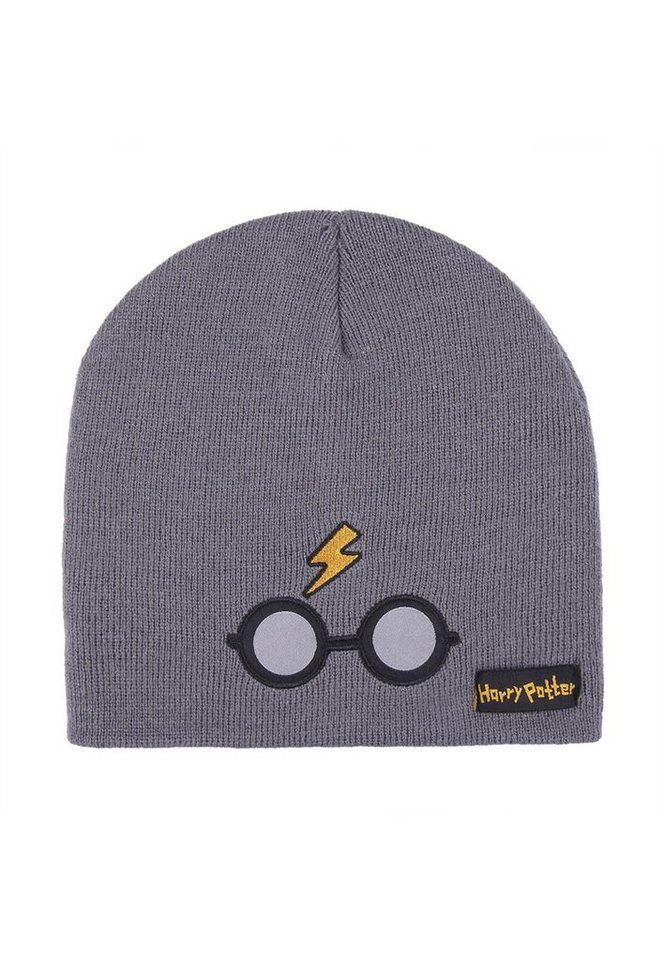 Harry Potter Beanie Kinder Jungen Strickmützte Winter-Beanie-Mütze von Harry Potter