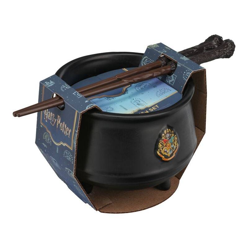 Harry Potter Becher - Ramen Bowl - Nudelschale mit Essstäbchen - multicolor  - Lizenzierter Fanartikel von Harry Potter