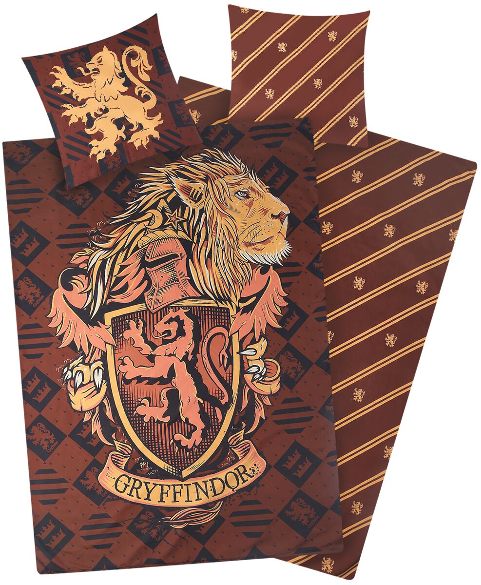 Harry Potter Bettwäsche - Gryffindor - multicolor  - EMP exklusives Merchandise! von Harry Potter