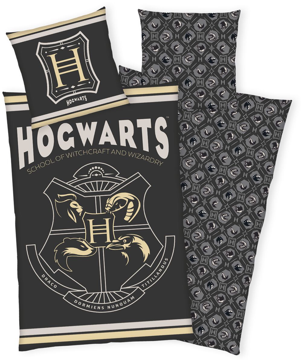 Harry Potter Bettwäsche - House Crests - multicolor  - EMP exklusives Merchandise! von Harry Potter