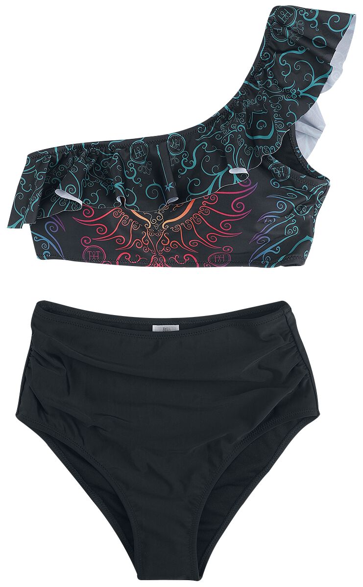 Harry Potter Bikini-Set - Phoenix - S bis XXL - für Damen - Größe L - schwarz  - EMP exklusives Merchandise! von Harry Potter