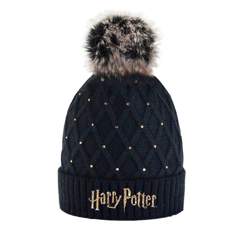 Harry Potter Bommelmütze Harry Potter Damen Mädchen Wintermütze Gr. 54 bis 56 von Harry Potter