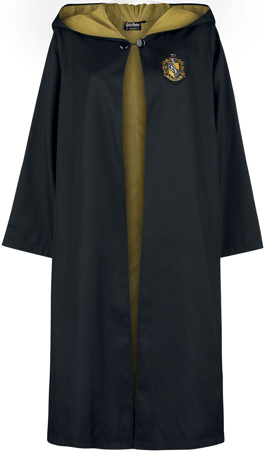Harry Potter Cape - Hufflepuff - S-M bis XXL-3XL - Größe S-M - schwarz - EMP exklusives Merchandise! Harry Potter Cape - Hufflepuff - S-M bis XXL-3XL - Größe S-M - schwarz - EMP exklusives Merchandise! von Harry Potter
