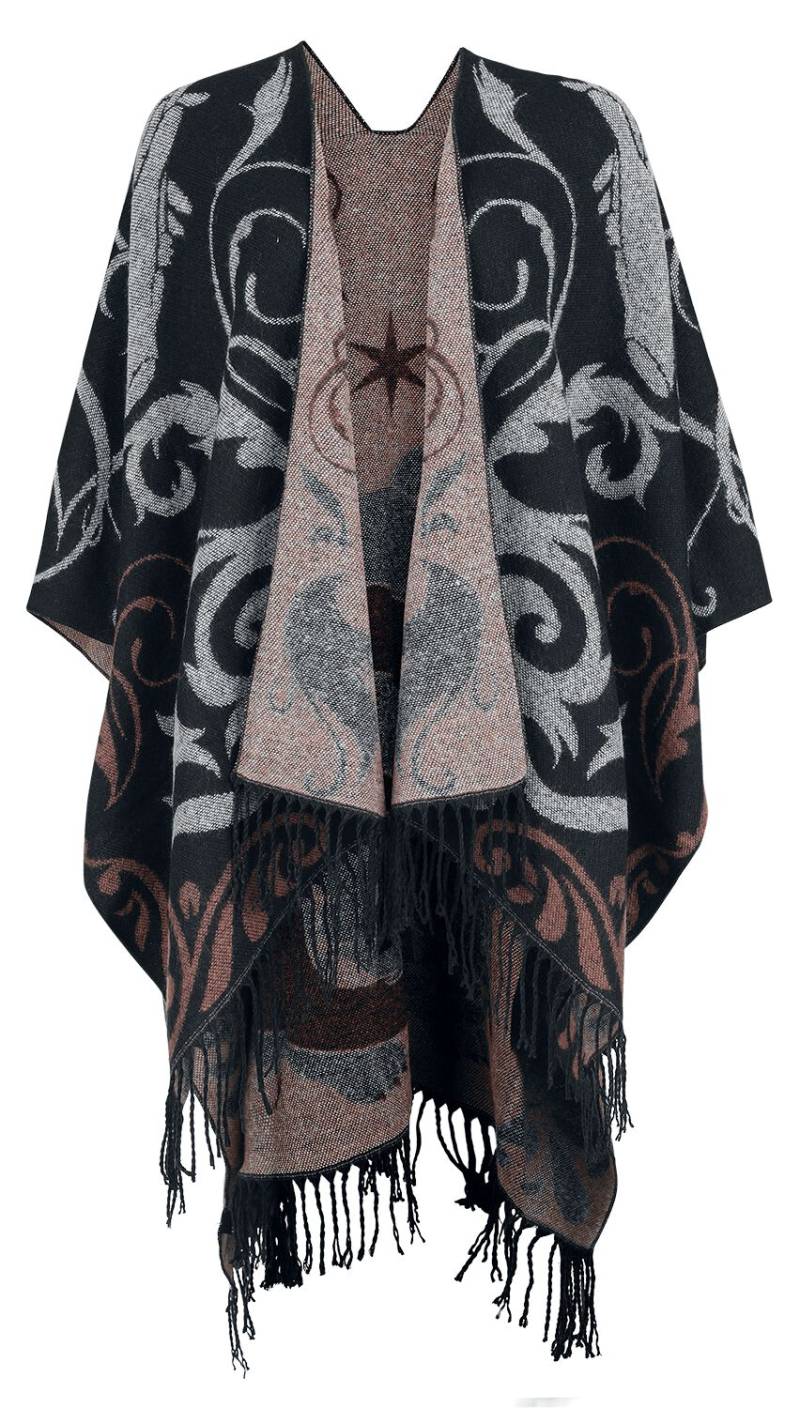 Harry Potter Cardigan - Gryffindor - Oversize  - für Damen - Größe  multicolor  - EMP exklusives Merchandise! von Harry Potter