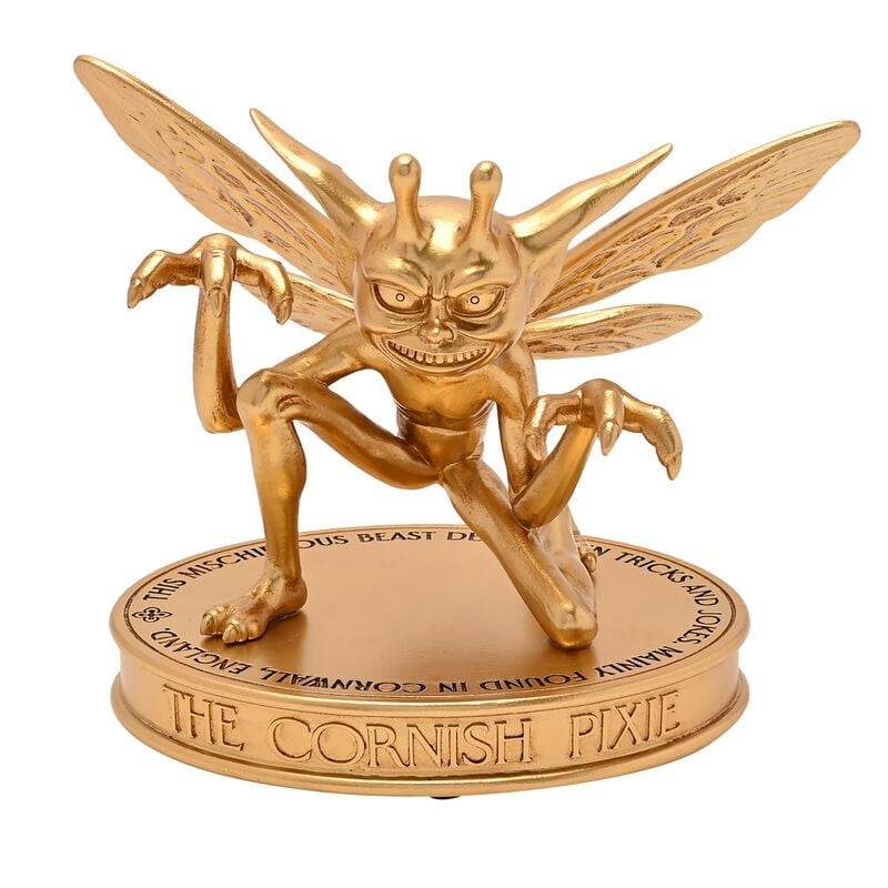 Harry Potter Cornish Pixie Statue goldfarben von Harry Potter