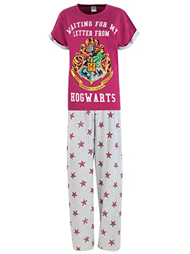 Harry Potter Damen Schlafanzug Hogwarts Mehrfarbig Small von Harry Potter