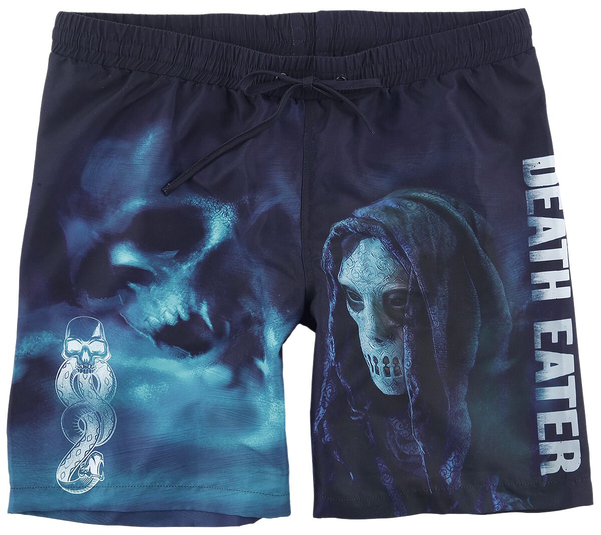 Harry Potter Death Eater Badeshort schwarz in M von Harry Potter